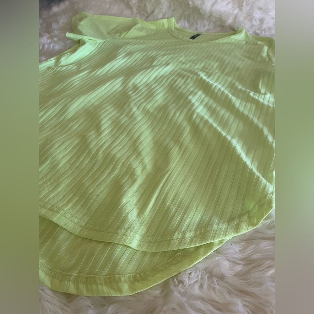 Crazy Train Neon Ribbed Top - Picture 2 of 7